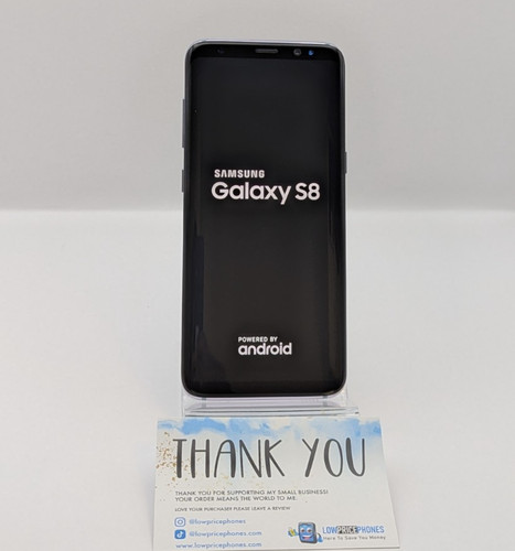 Samsung galaxy black - s8,