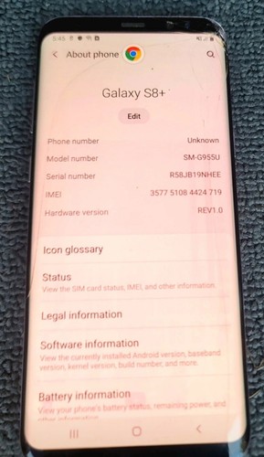 Samsung galaxy 64gb - samsung, s8+