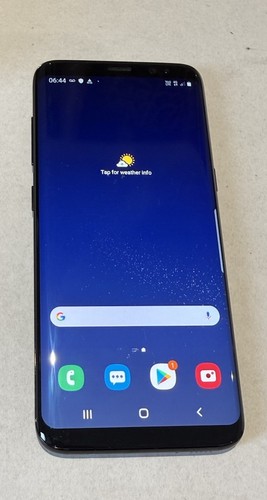 Samsung galaxy 64gb black - s8,
